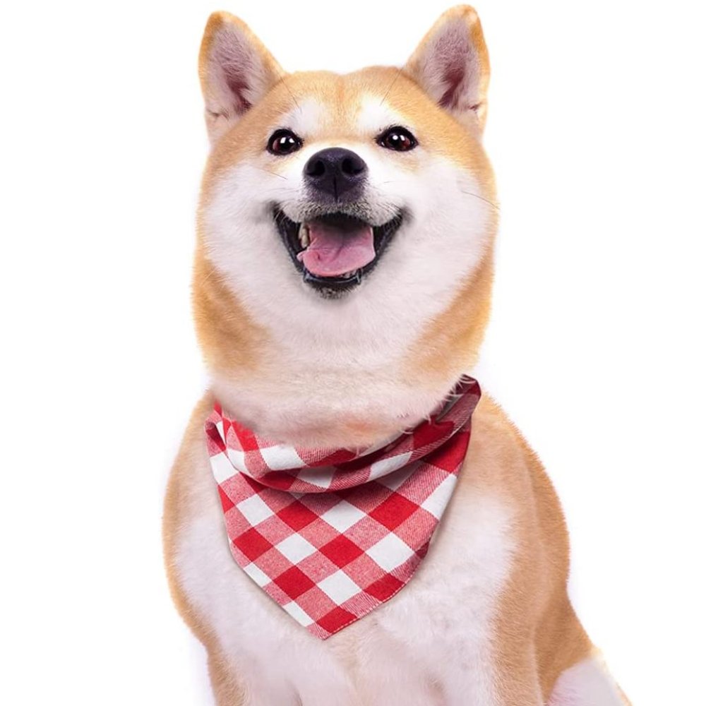 Zton Pet Dog Scarf Bandana, Large
